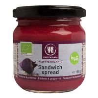 Sandwich spread økologisk m.rødbeder & 180 g