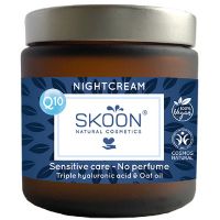 Sensitive natcreme med Q10 og hyaluron 90 ml