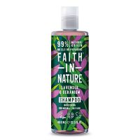 Shampoo Lavendel & Geranium - Faith in Nature 400 ml