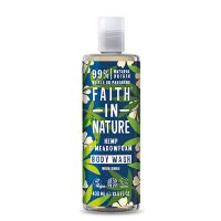 Showergel hamp & engrapgræs Faith in nature 400 ml
