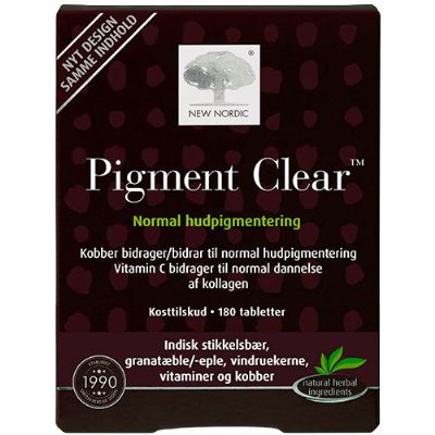 Skin Care Pigment Clear 180 tab