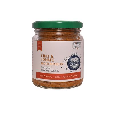 Smørepålæg Chili & Tomato Miditerranean økologisk 200 g