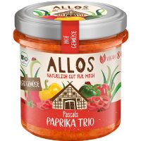 Smørepålæg Paprika Trio økologisk 135 g