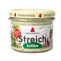 Smørepålæg m. basilikum Streich økologisk 180 g