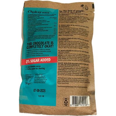 Snack bite Salty Licorice Chocolate Almonds 110 g