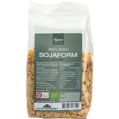 Soja form flager økologisk 300 g