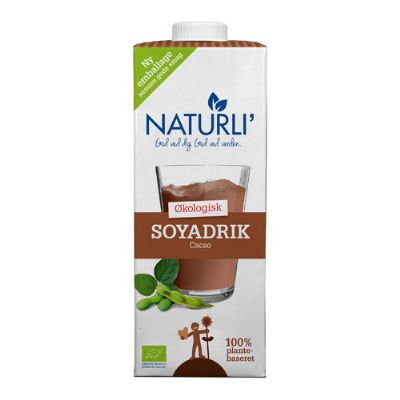 Sojadrik kakao Naturli økologisk 1 l