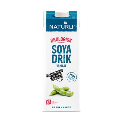 Sojadrik m. vanilje Naturli økologisk 1 l