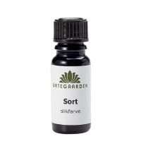 Sort slikfarve 10 ml