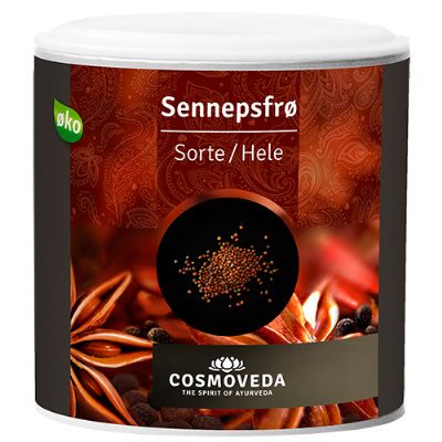 Sorte sennepsfrø hele økologisk 130 g