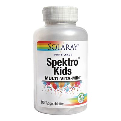 Spektro Kids tyggetablet m. bærsmag m. naturlig sødestof 90 tab