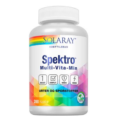 Spektro Multi-Vita-Min med urter og sporstoffer 200 kap