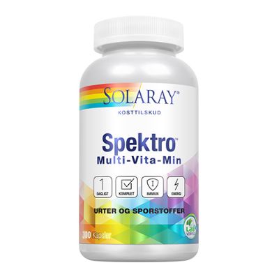 Spektro Multi-Vita-Min med urter og sporstoffer 300 kap