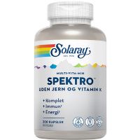 Spektro Multi-Vita-Min uden jern og vitamin K 200 kap