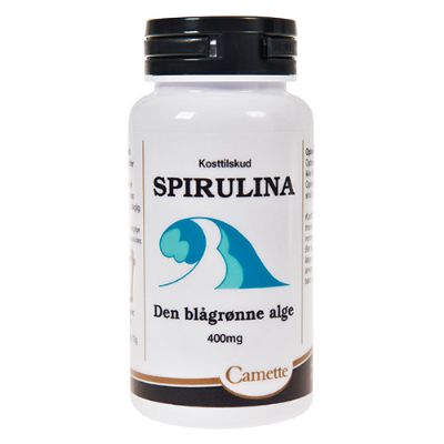 Spirulina Den blågrønne alge 180 tab