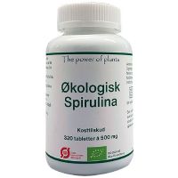 Spirulina økologisk 320 tab