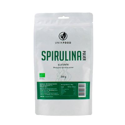 Spirulina pulver økologisk 200 g