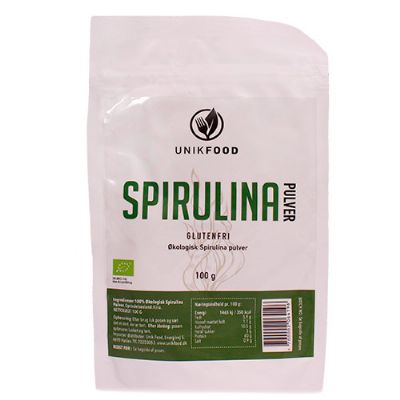 Spirulina pulver økologisk 100 g