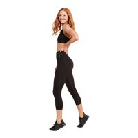 3/4 High-Waist Tights sort str.S Motivate 1 stk