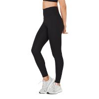 High-Waist Full Length Tight sort str. S 1 stk