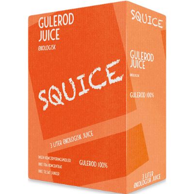 Squice Gulerod og Citron økologisk 3 l