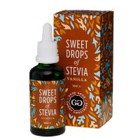 Stevia Dråber vanilje 50 ml