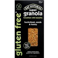 Super Granola boghvede, frø og honning Eat Natural 425 g