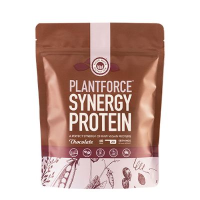 Synergy Protein Chokolade Plantforce 400 g