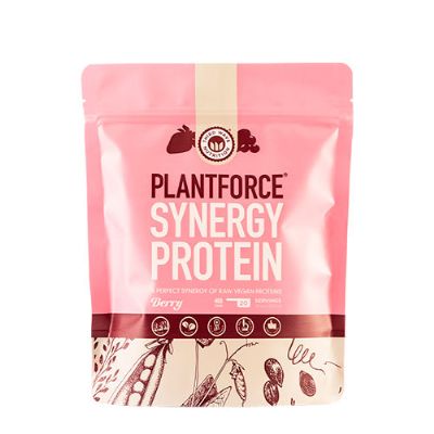 Synergy Protein Bær Plantforce 400 g