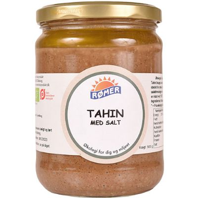 Tahin m. salt økologisk 500 g