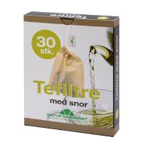 Tefiltre med snor 30 stk 1 pk