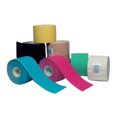 Terapeutisk tape pink 5cmx5m 1 stk