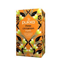 Three Cinnamon te økologisk 3 slags kanel Pukka 20 br