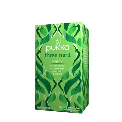 Three Mint te økologisk Pukka 20 br