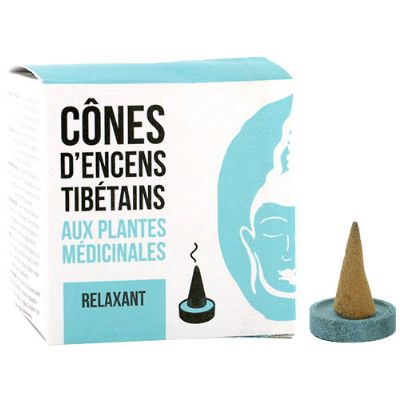 Tibetansk røgelse cones Relaxing 1 pk