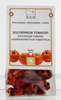 Tomater soltørrede økologisk 50 g