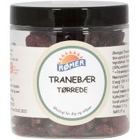 Tranebær tørrede økologisk 125 g