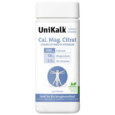 UniKalk Cal-Mag-Citrat 140 tab