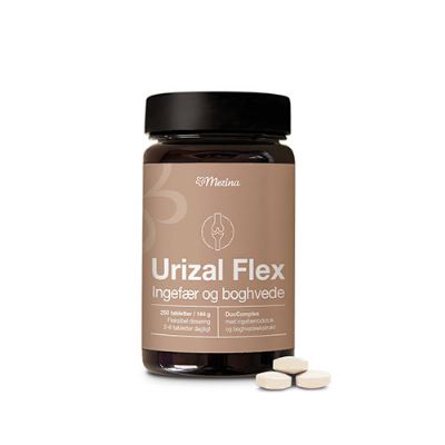 Urizal flex ingefær 250 tab