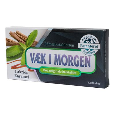 Væk i morgen m. lakrids & 20 tab