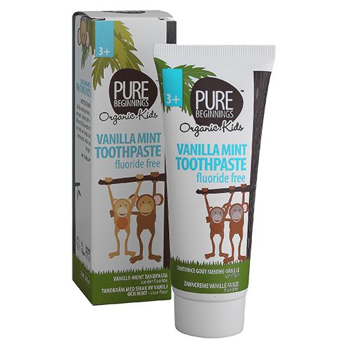 Vanilla mint toothpaste 3 år Pure Beginnings 75 ml