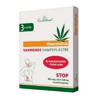 Varmende Hampeplastre 3 stk 10x14 cm Thermolca 1 pk