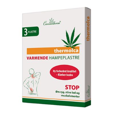 Varmende Hampeplastre 3 stk 10x14 cm Thermolca 1 pk