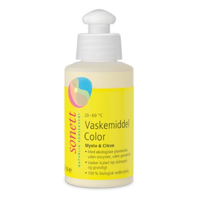 Vaskemiddel color mynte & 120 ml