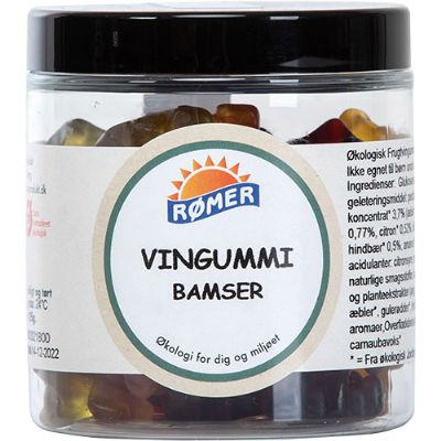 Vingummibamser økologisk 125 g