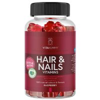 VitaYummy Hair & Nails Raspberry 60 gum