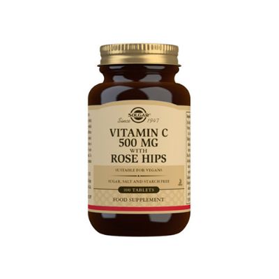 Vitamin C 500 mg med hyben 100 tab