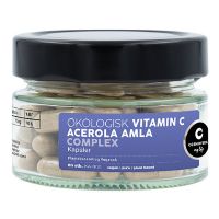 Vitamin C m. acerola og amla økologisk 80 kap