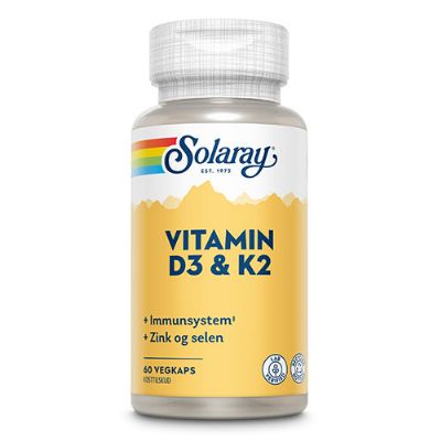 Vitamin D3 & K2 60 kap