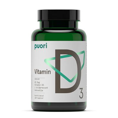 Vitamin D3 62,5mcg i kokosolie 120 kap